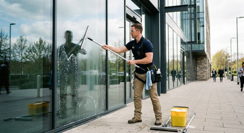 Business Window Cleaning in Mobile, AL