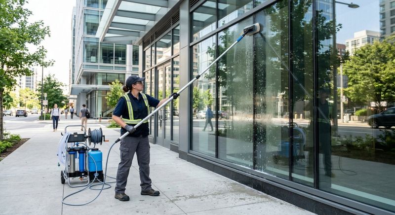 Commercial Window Cleaning in Baltimore, MD