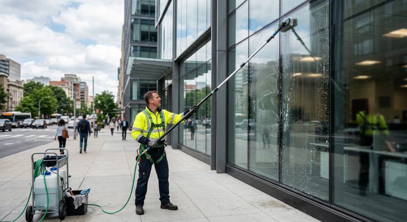 Commercial Window Washing in Mobile, AL