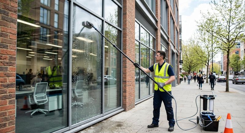 Office Building Window Washing in Vancouver, WA