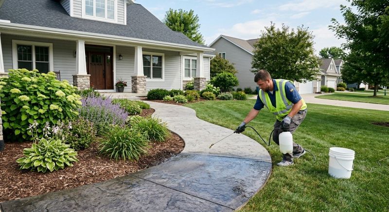 Stamped Concrete Sealing in Seattle, WA