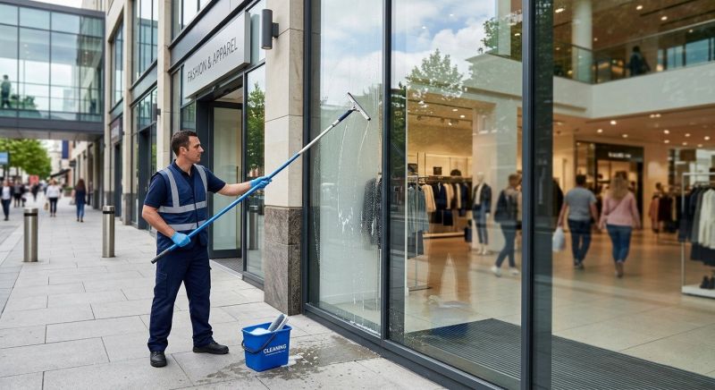 Strip Mall Window Cleaning in Baltimore, MD